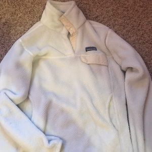White Patagonia jacket